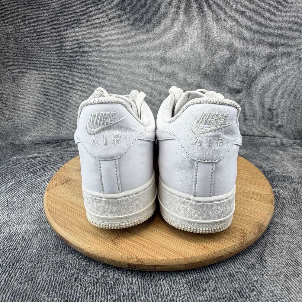 Nike Air Force 1 Low Shoes Mens Size 12 White Leather Low Top CW2288-111 - Picture 4 of 10